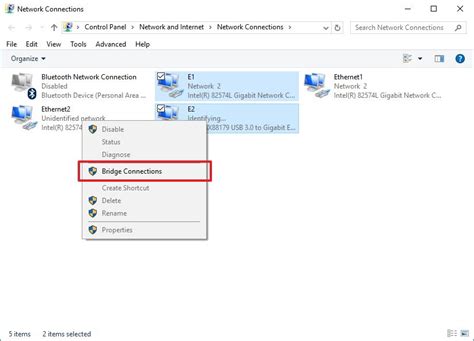 what is bridge connection in windows